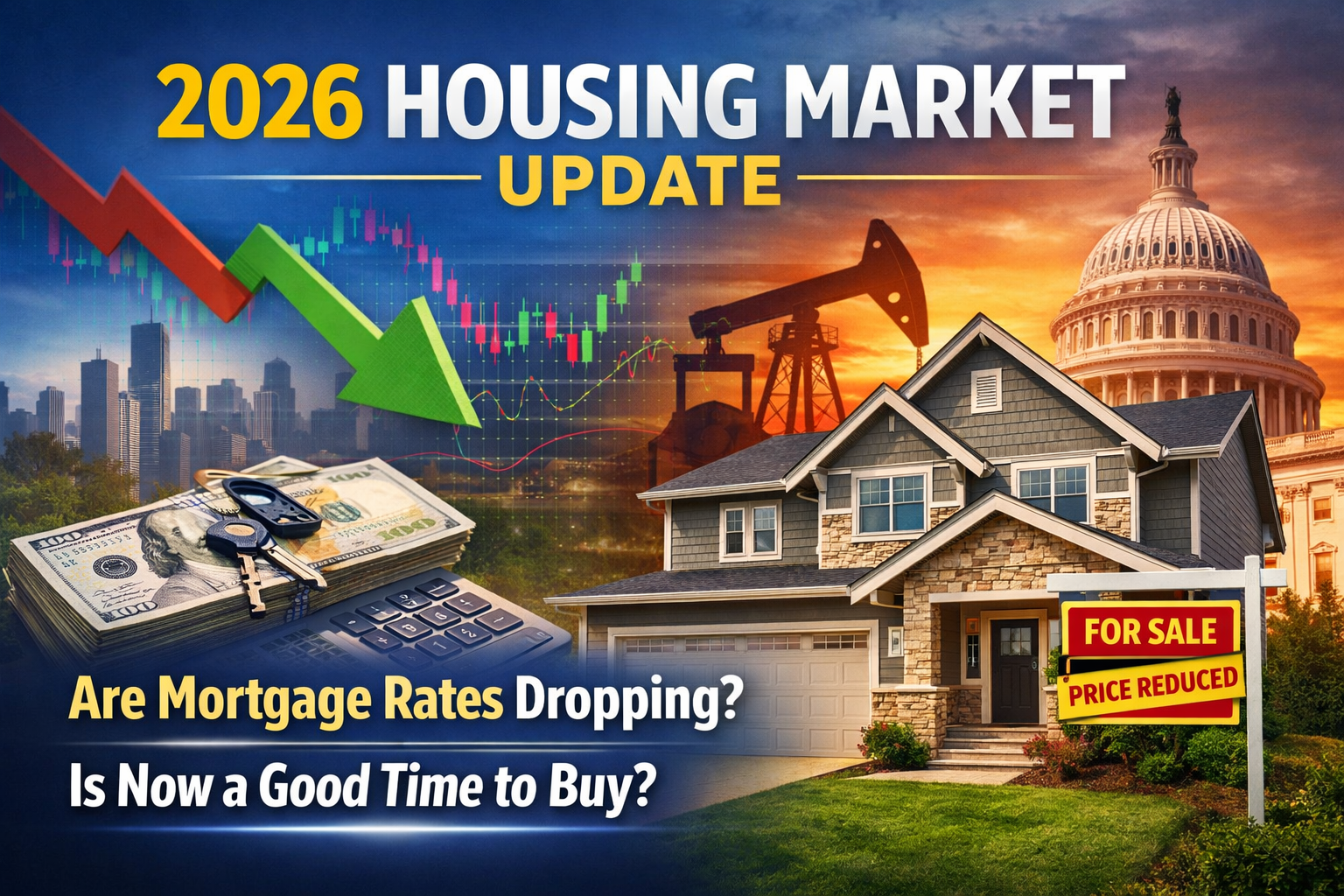 2026 Housing Market Update: Are Mortgage Rates Dropping and Is Now a Good Time to Buy?