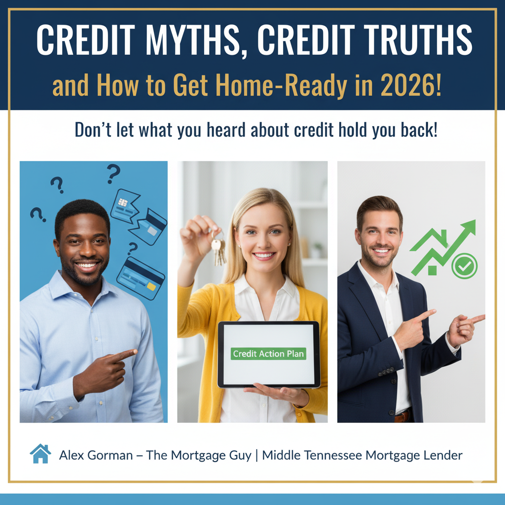 Credit Myths, Credit Truths, and How to Get Mortgage-Ready in 2026
