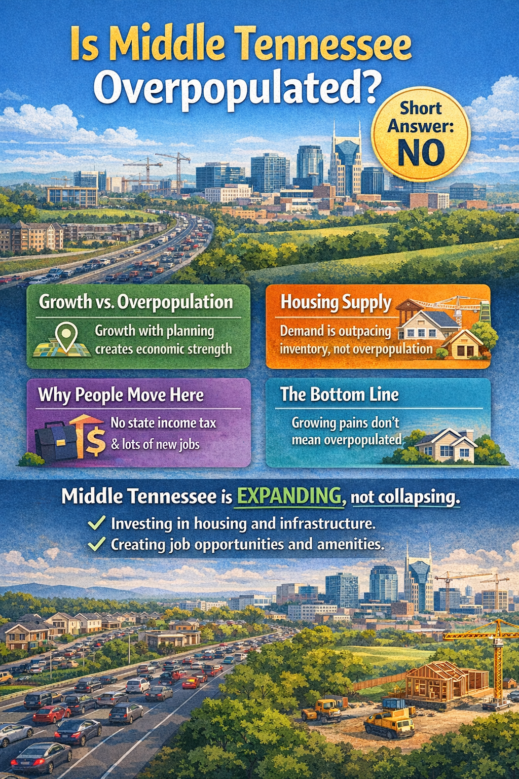 Is Middle Tennessee Overpopulated?